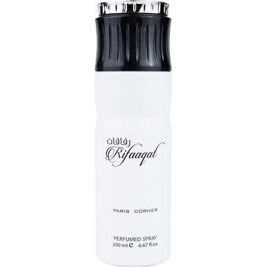 Paris Corner, Deodorante, Rifaaqat 200ml Deodorant Spray (Getto vaporizzato, 200 ml)