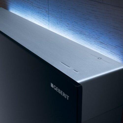 Produktbild Geberit Monolith PLUS Sanitärmodul für Stand-WC, 101cm, Wasseranschluss seitlich, mit P-Anschlusss