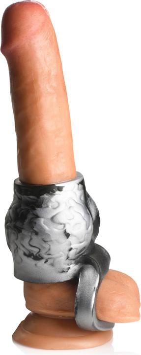 Actual product image Creature Cocks XR Brands - Night Prowler Ball Stretcher - Gray (2.50 cm)