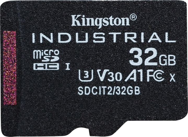 Productafbeelding Kingston microSDHC Industriële pSLC (32 GB, microSDHC, U3, UHS-I)
