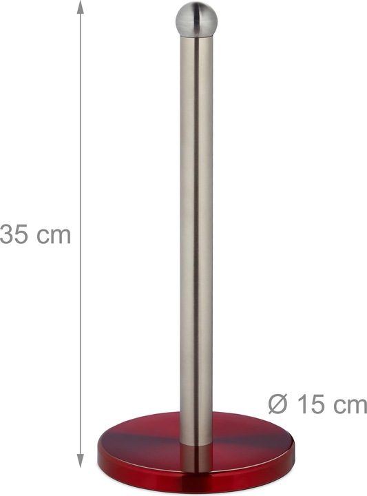 Actual product image Relaxdays Kitchen roll holder
