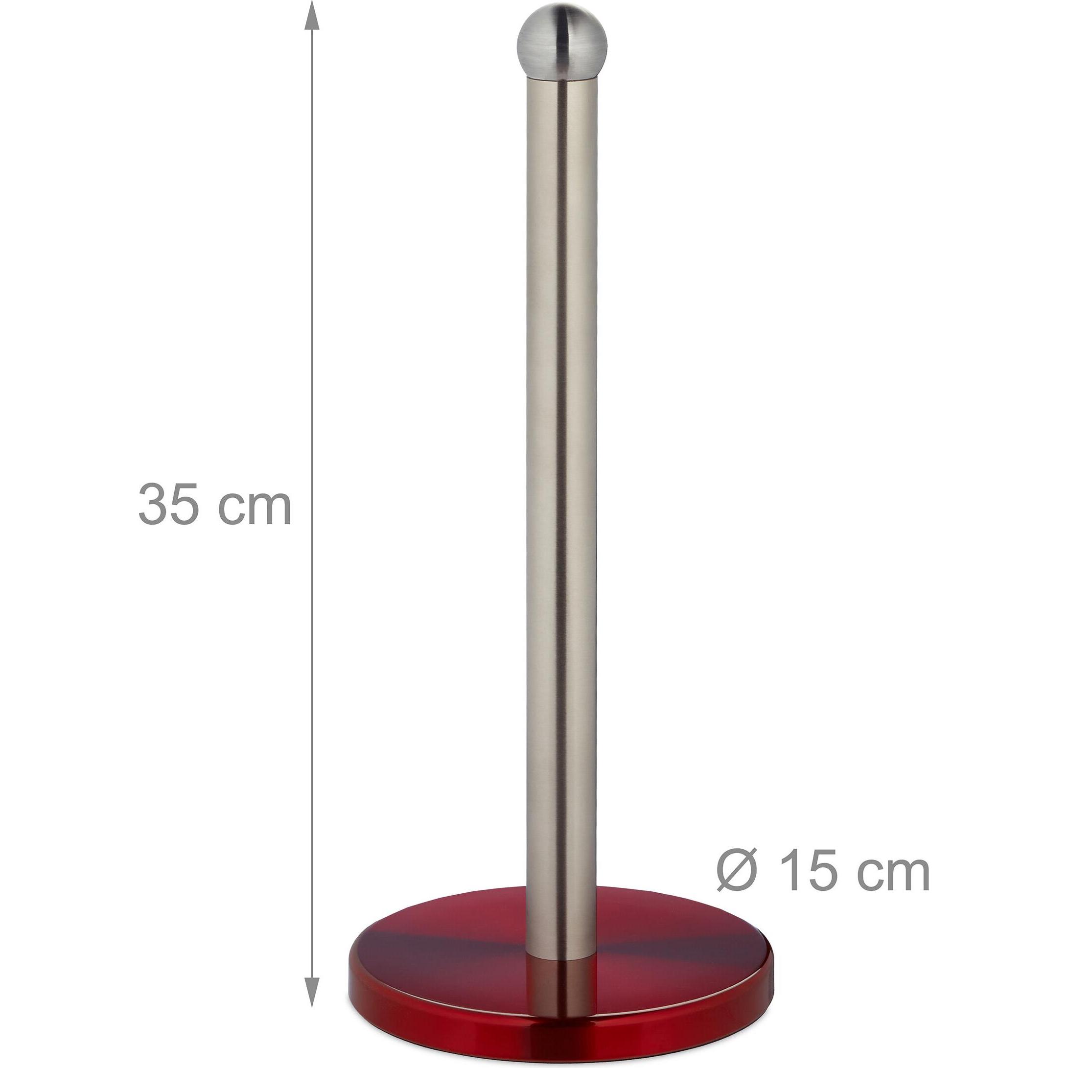Thumbnail - Relaxdays Küchenrollenhalter, Küchenrollenhalter, Silber