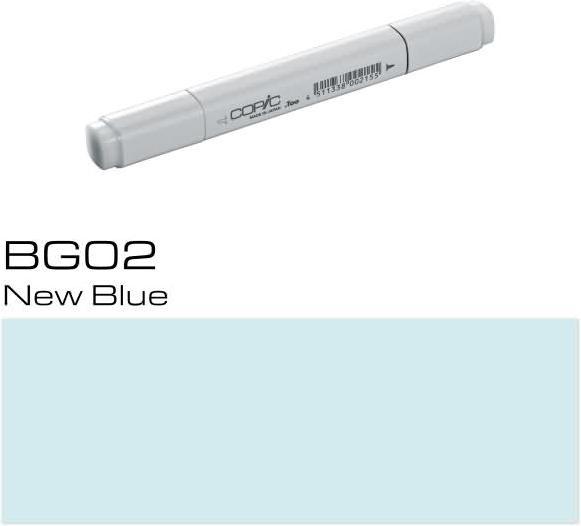 Actual product image Copic Graphic marker Classic type BG - 02 (BG02 - New Blue, 1 x)