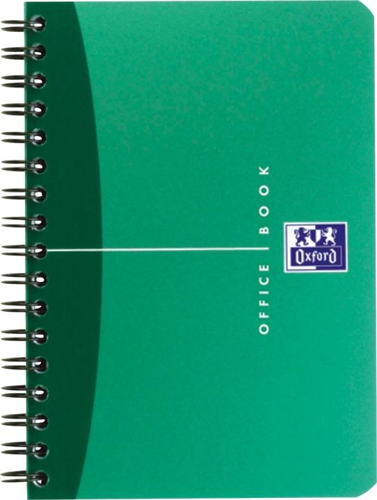 Nährwerte und Zutaten Oxford Spiralbuch Office (A6, Kariert)