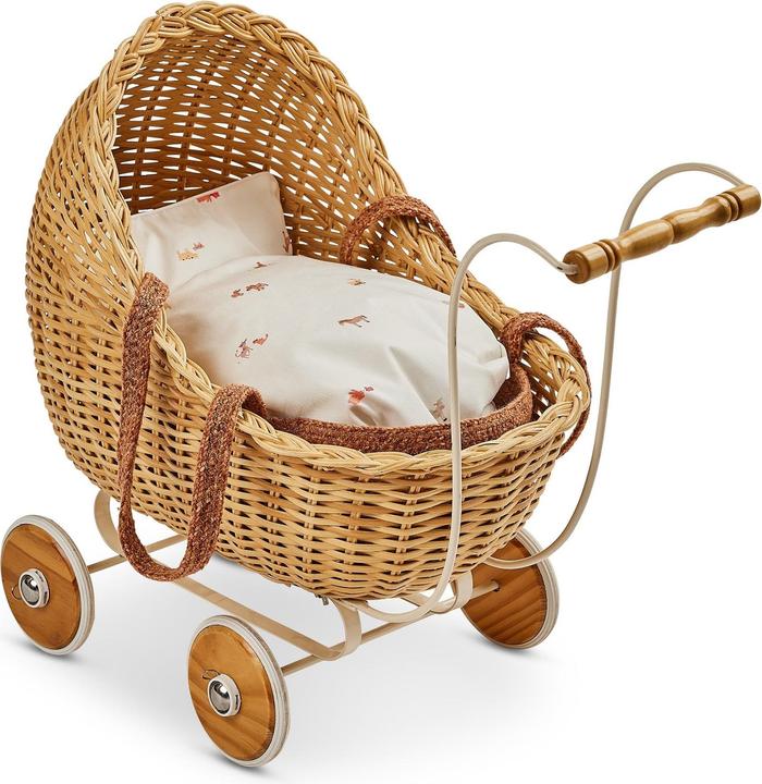 Smallstuff Geflochtener Puppenwagen