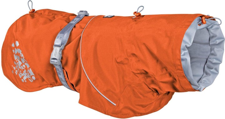 Actual product image Hurtta Monsoon raincoat orange
