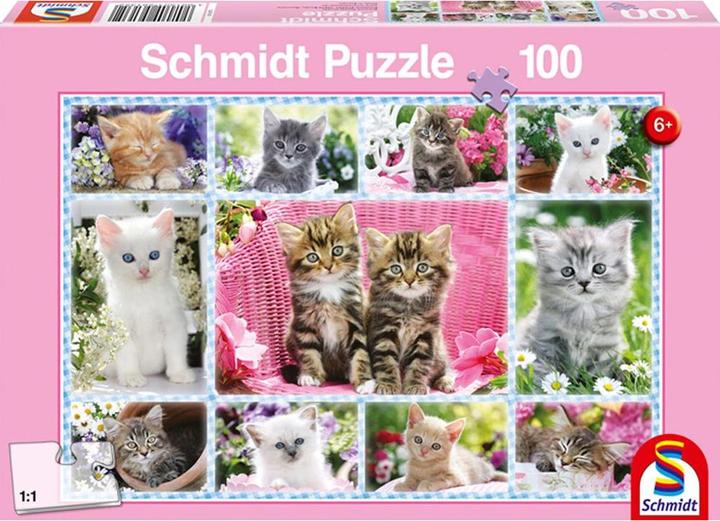 Actual product image Schmidt Spiele Cat babies (100 pieces)