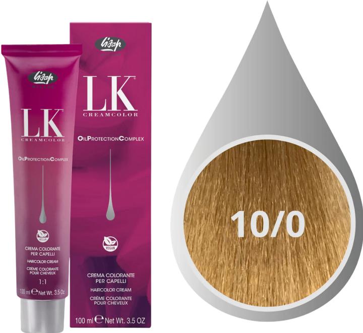 Produktbild Lisap LK OPC Cremehaarfarbe 10/0 platinblond (Blond)