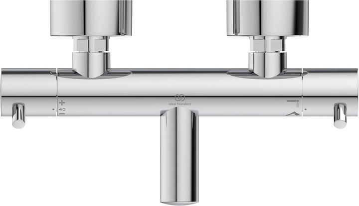 Productafbeelding Ideal Standard IDS badthermostaat T100 CERATHERM AP, stiftgrepen chroom