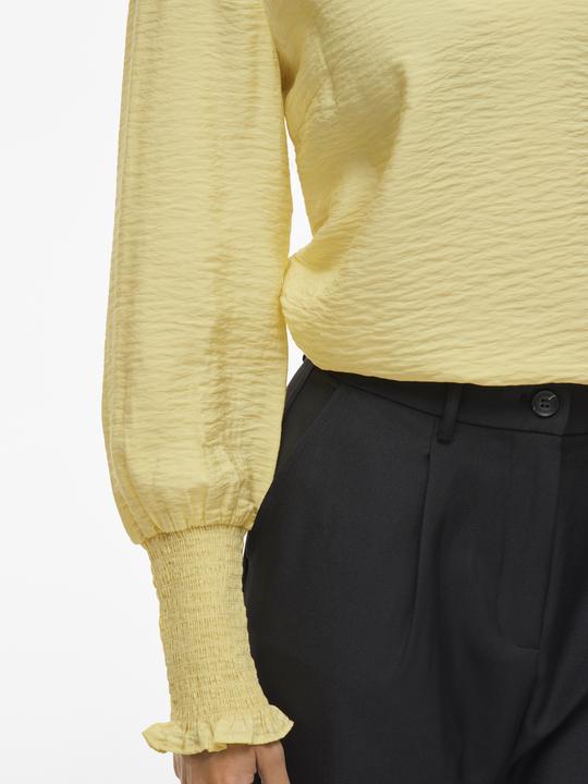 Actual product image Vila V-Ausschnitt Oberteil mit langen Ärmeln (34)