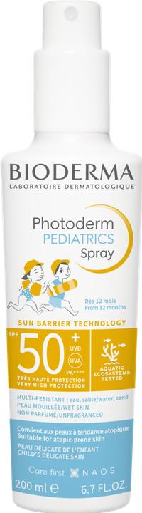 Produktbild Bioderma Photoderm Pediatrics Spray (Sonnenspray, SPF 50, 200 ml, 0.20 g)