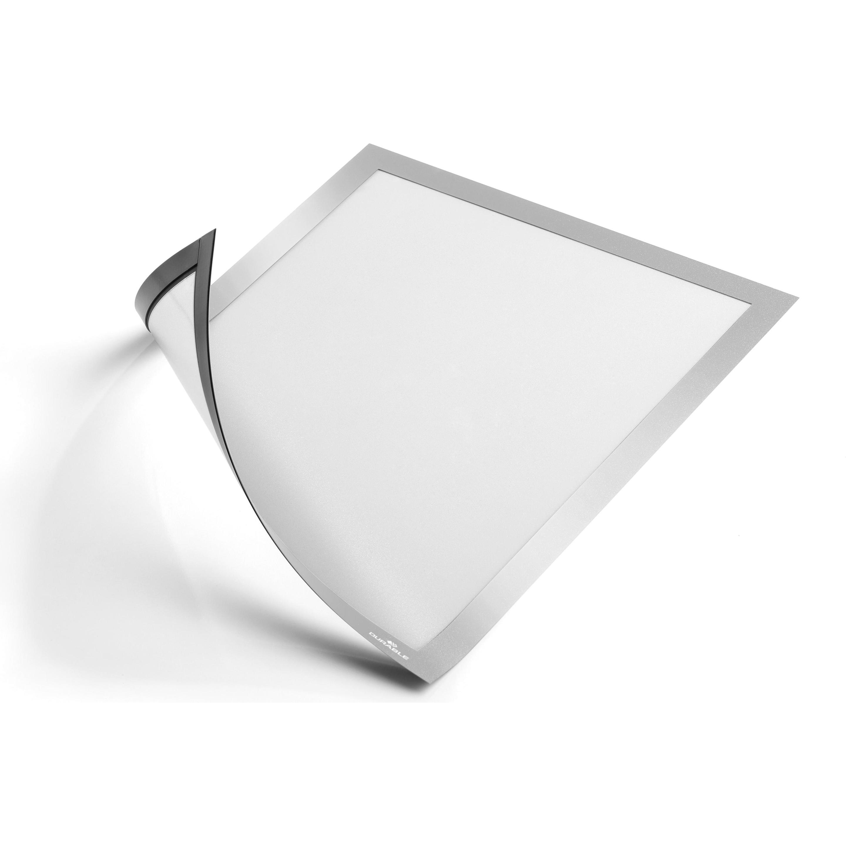 Durable 498823 - A4 - Silber - Matte - Hochformat/Querformat - 236 mm - 323 mm, Barcode-Scanner Zubehör