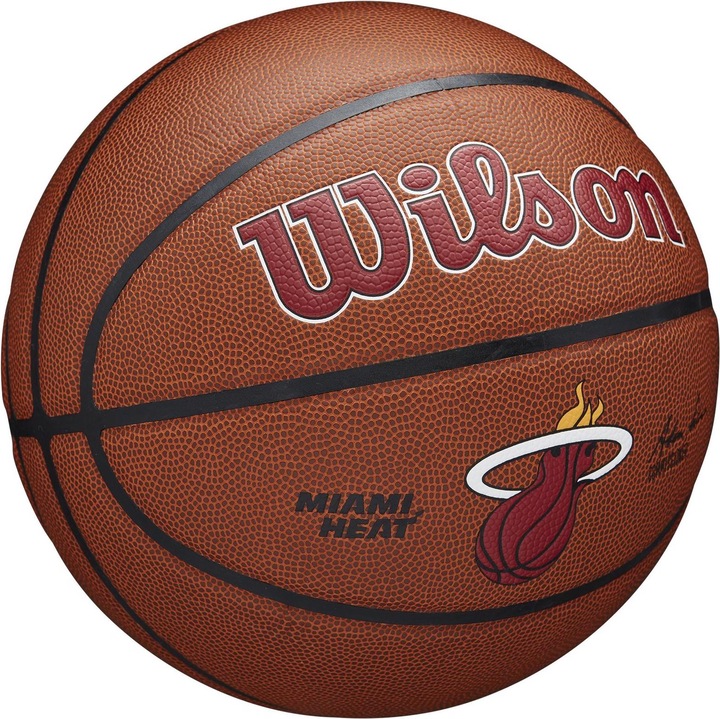 Actual product image Wilson Basketball NBA Team Alliance Miami Heat