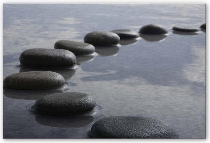 Produktbild Trenddeko Steinpfad (60 x 40 cm)