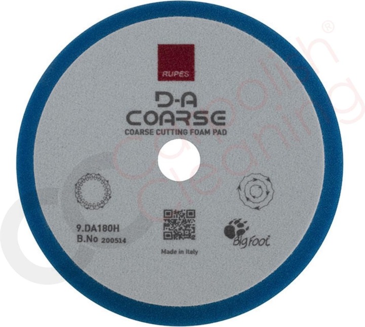 Actual product image Rupes DA Polishing pad 180 mm Coarse