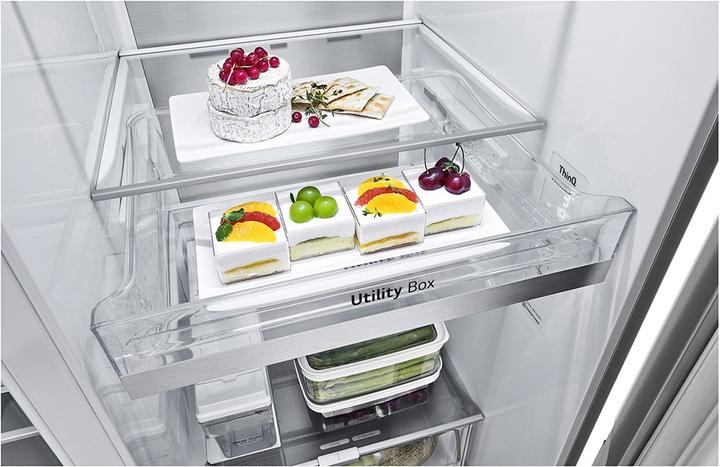 Immagine prodotto LG GSLV91MBAD Frigorifero combinato side-by-side freestanding D Acciaio inox (635 l)