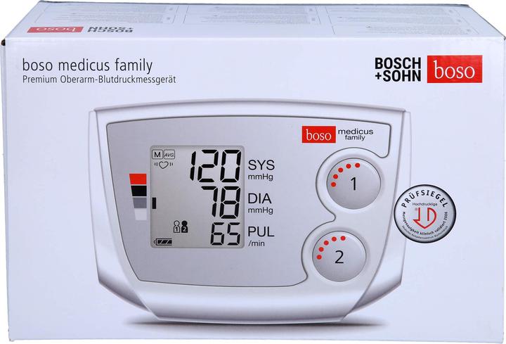 Produktbild Boso Medicus Family (Blutdruckmessgerät Oberarm)