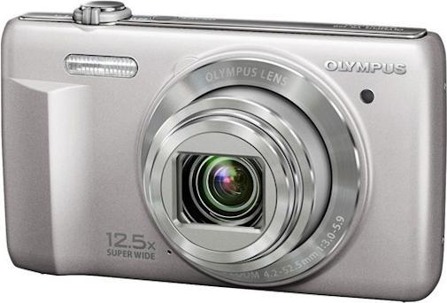 Olympus VR-360, 16MP, zoom 12x, filmati HD, argento (1/2,3'')