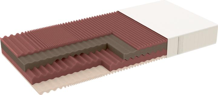 Produktbild micasa Zirkuflex Pro (120 x 200 cm, Schaumstoffkern)