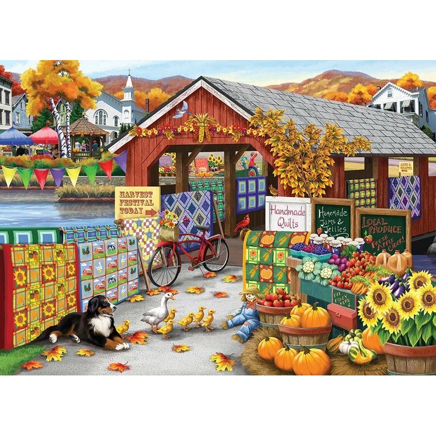Thumbnail - Cobble Hill Erntepuzzle 500 Teile (500 Teile)