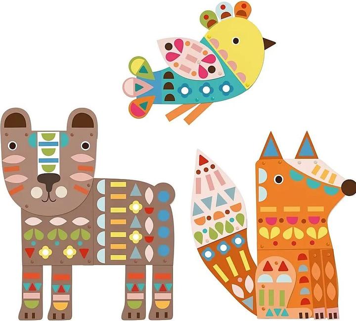 Image du produit Djeco Bricolage avec du papier Grands animaux