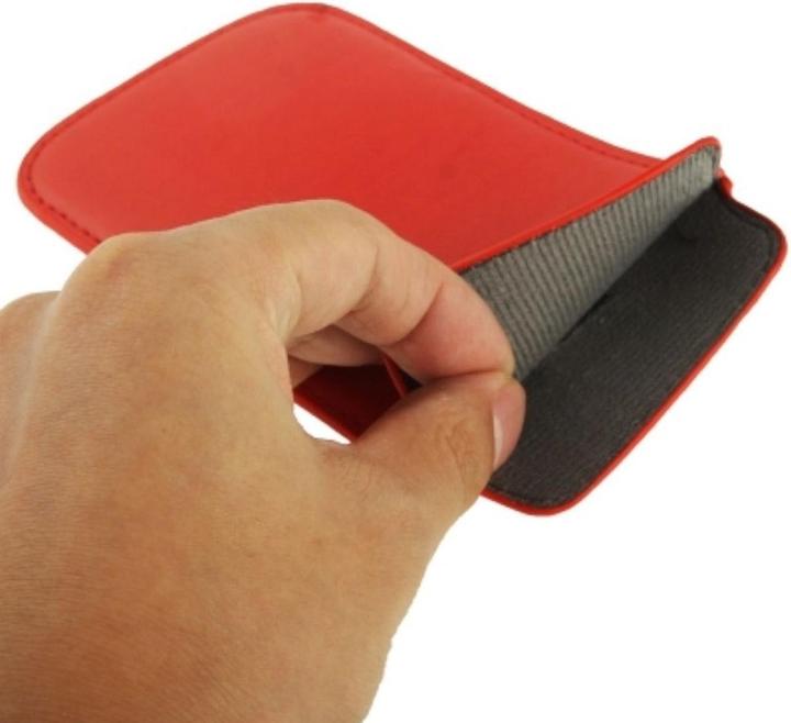 Produktbild König Design Handyhülle Tasche Slide für Handy Samsung Galaxy S5 / S5 Neo Rot (Samsung Galaxy S5)