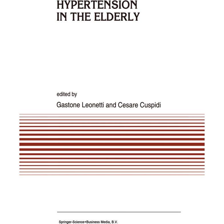 Hypertension in the Elderly, Fachbücher