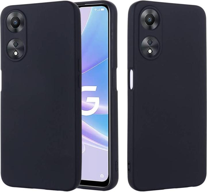 Image du produit Cover-Discount OPPO A78 5G - Housse en caoutchouc silicone noir (Oppo A78 5G)
