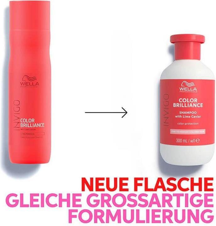 Produktbild Wella Invigo Color Brilliance - Color Protection Shampoo Fine (250 ml, Flüssiges Shampoo)
