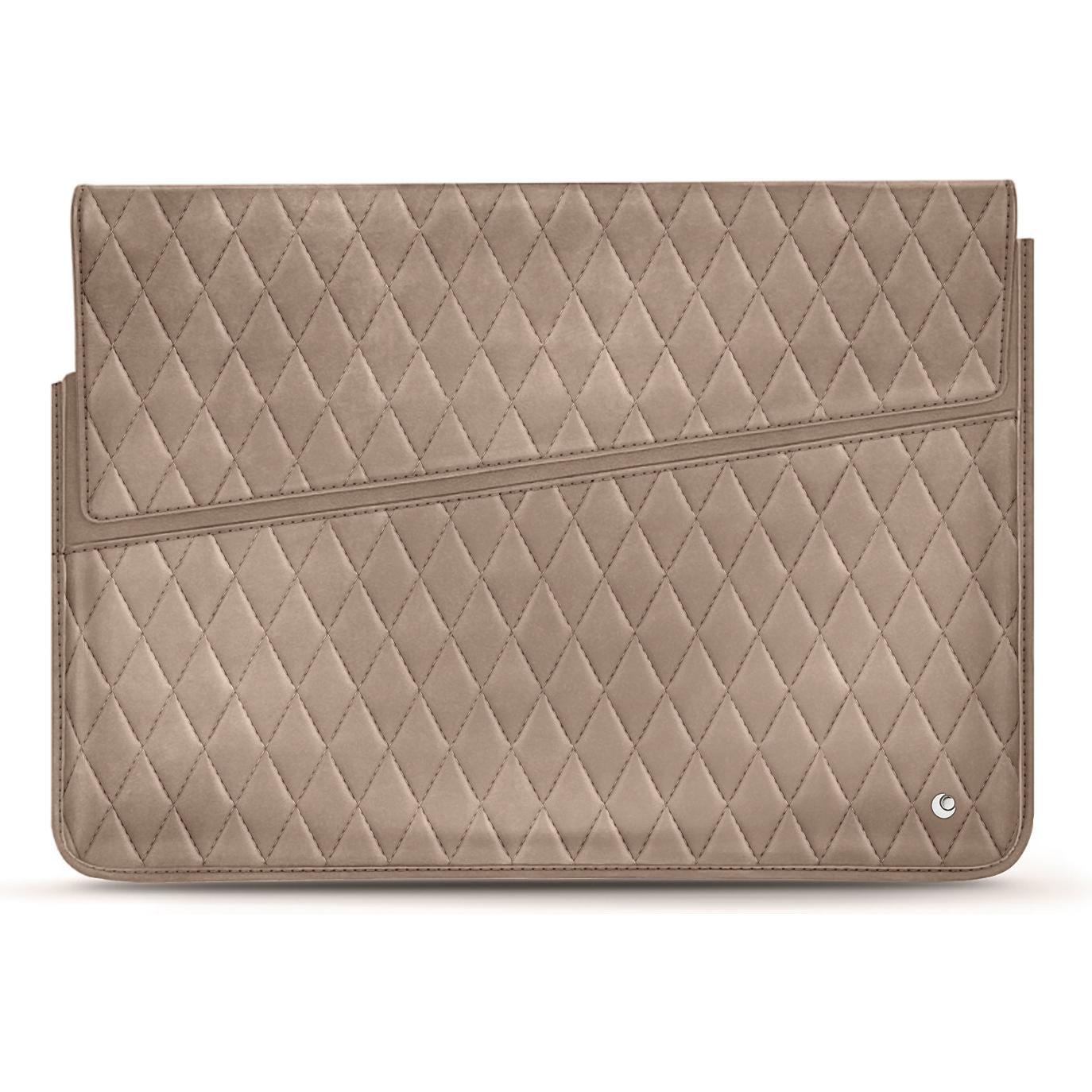 Noreve Lederhülle, Notebooktasche, Beige