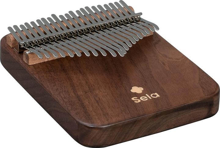 Sela Kalimba 21 Schwarznuss massiv