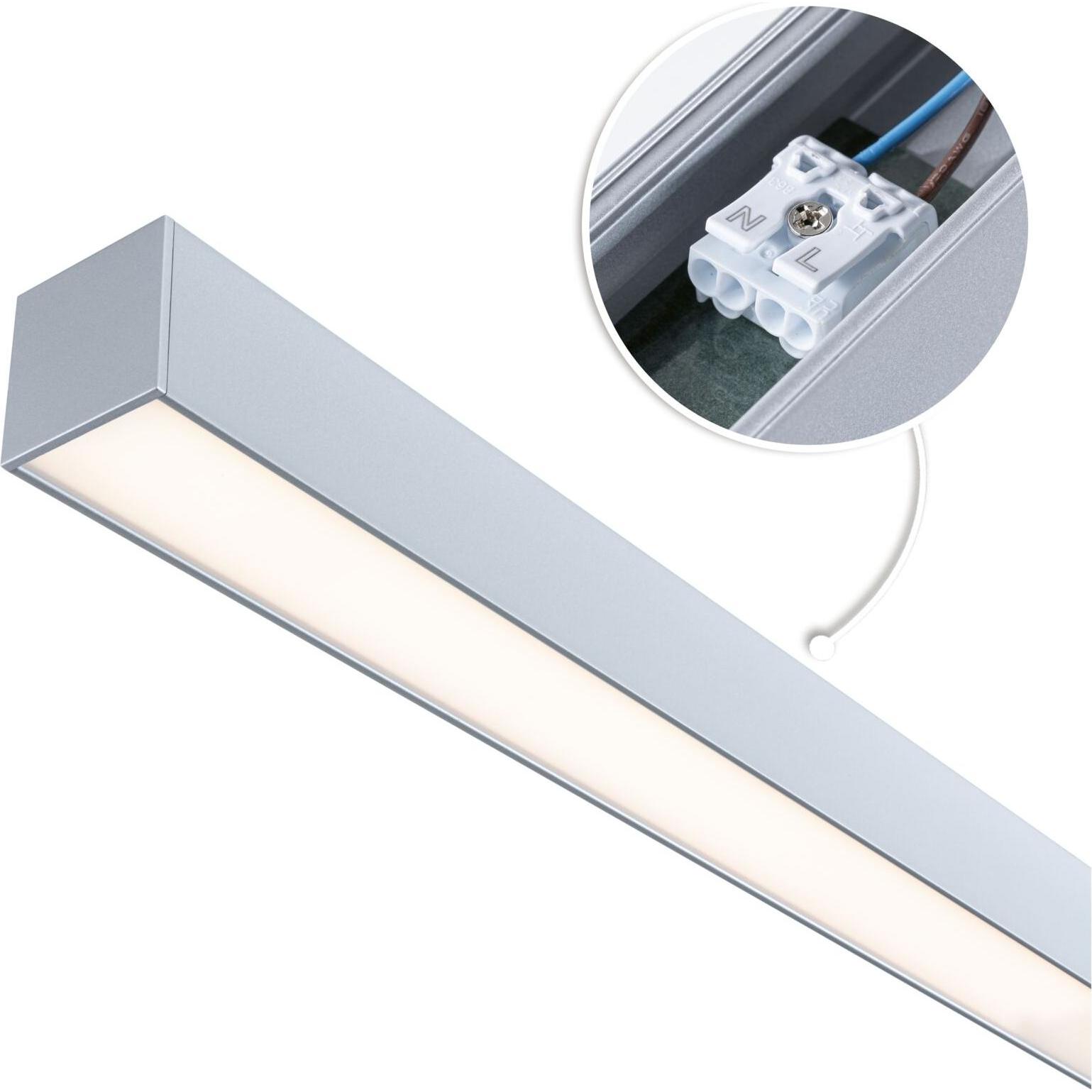 Paulmann, Wandleuchte + Deckenleuchte, Lichtkanalsystem Linion Power Channel (1780 lm)