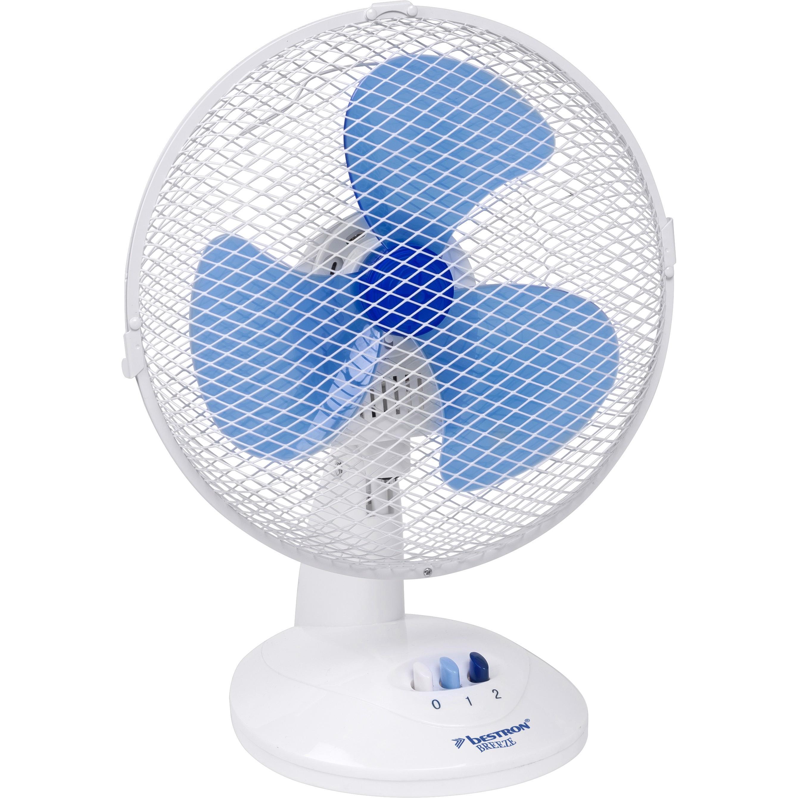 Bestron DDF27W, Ventilator, Weiss