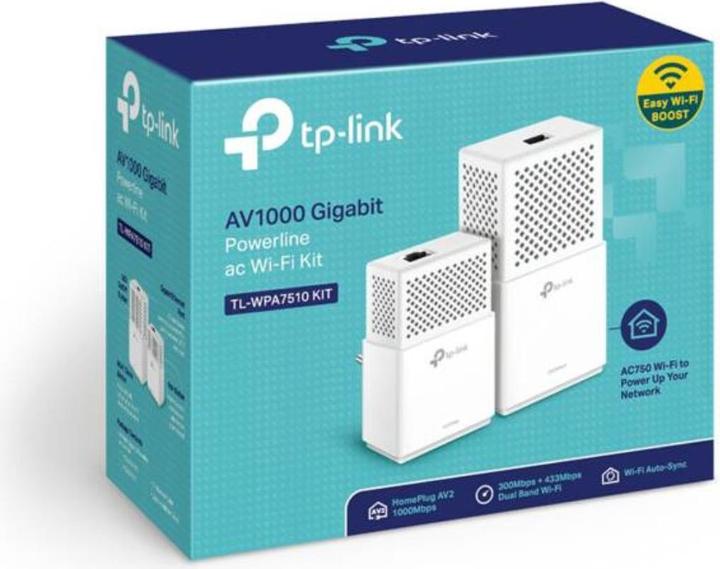 Productafbeelding TP-Link TL-WPA7510KIT Gigabit (1000 Mbit/s)