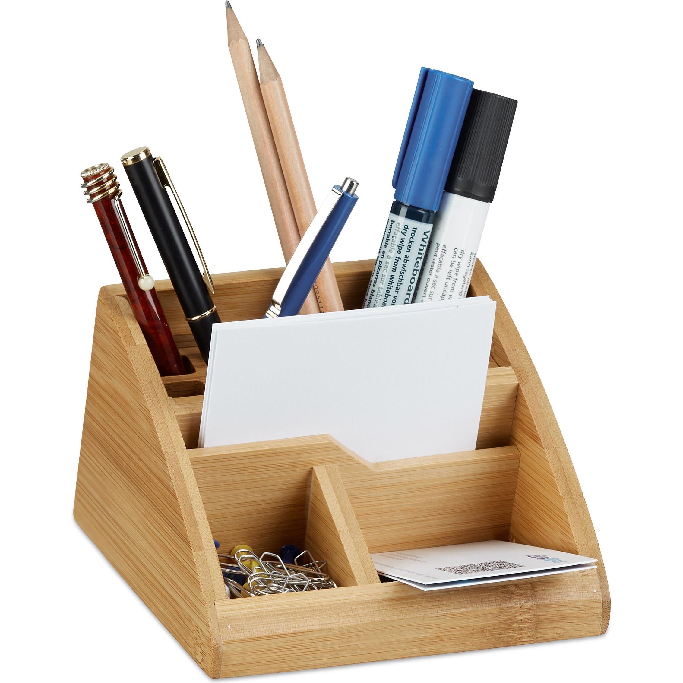 Relaxdays, Schreibtisch Accessoire, Schreibtischorganizer