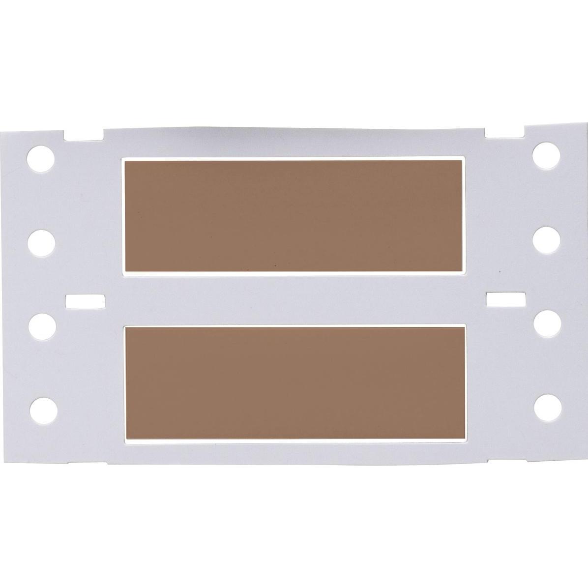 Thumbnail - Brady, Etiketten, 3PS-500-2-BR-S, B-342, Permasleeve, wärmeschrumpfd. Polyolefin, Braun, 50,8 x 21,62mm, für K