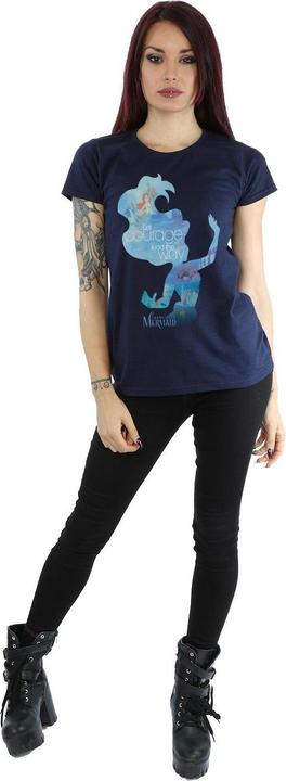 Produktbild Disney Princess Ariel Filled Silhouette TShirt (L)