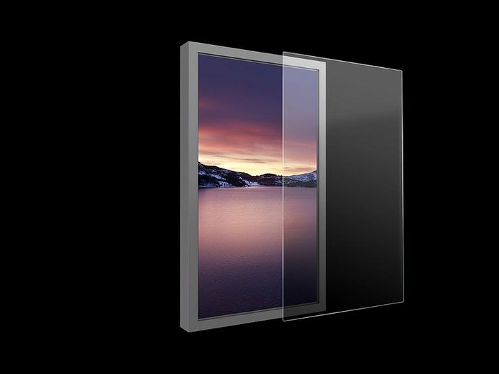 Multibrackets Verre de sécurité pour cadre d'écran 22", épaisseur