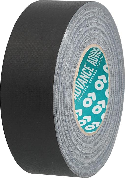 Actual product image Advance Gaffer Tape, black, matt, 5 cm x 50m (50 mm)