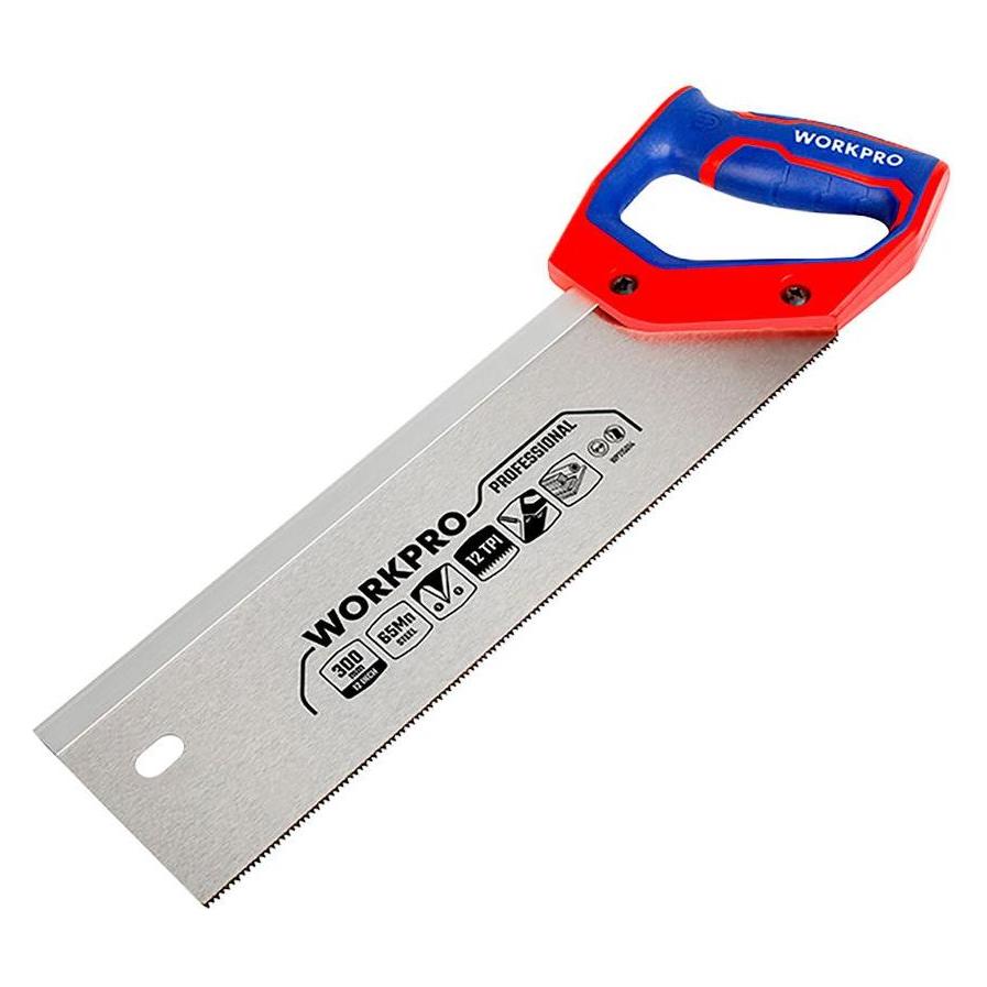 Workpro, Handzagen, Rib Saw, 12 Tpi, 300 Mm