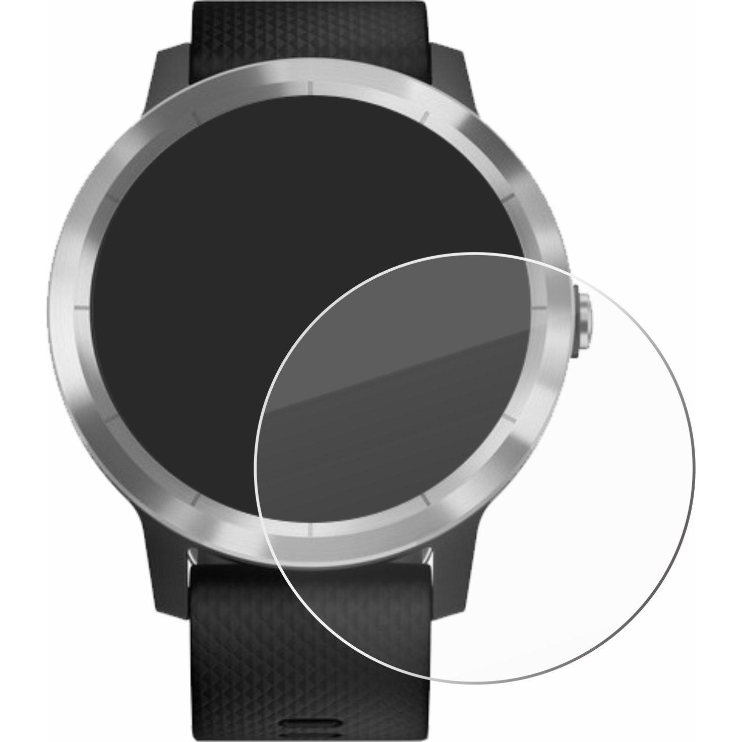 Thumbnail - Savvies Panzerglas Hartglas Displayschutz, Smartwatch Schutzfolie, Transparent