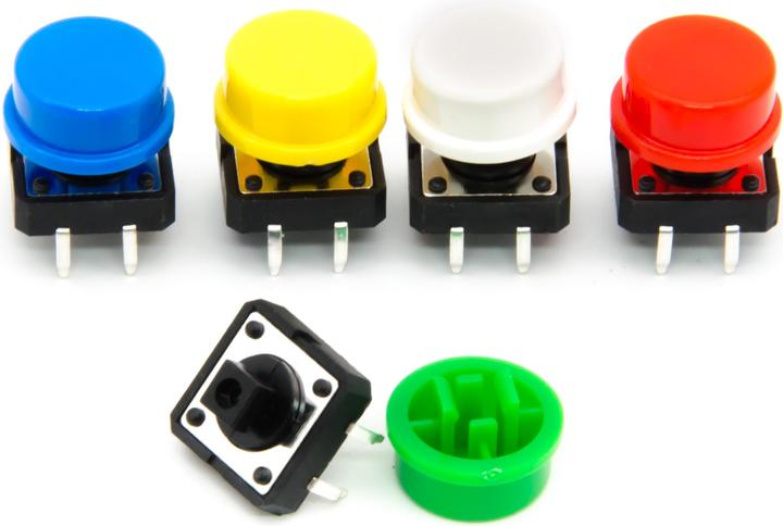 Purecrea Taster / Button Set 25 Stück Diverse Farben
