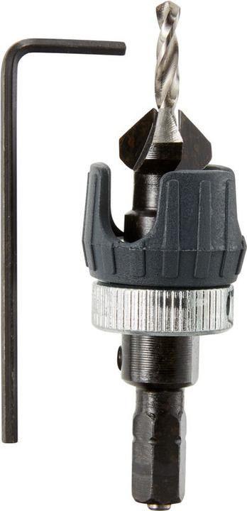 Produktbild wolfcraft wolfcraft 1 Vorbohrer m Senker+Tiefenst. ø3,2x12mm (3.2 mm, 12 mm)