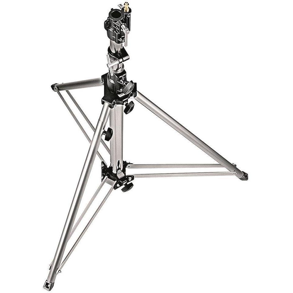 Manfrotto Follow Spot (147 cm, 40 kg), Lampenstativ, Silber