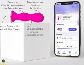 Immagine prodotto Perifit Esercitatore di Kegel con app (140 g)