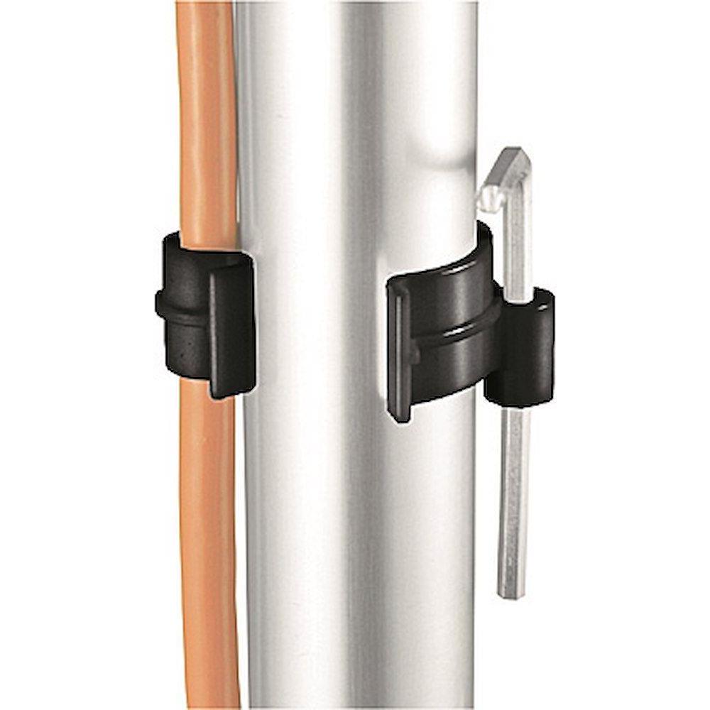 Manfrotto Kabel-Clip (Stativklemme), Stativ Zubehör, Schwarz