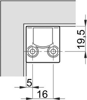 Image du produit Salice Push-Adapter