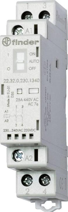 Produktbild Finder Modular contactor NO/NC 25A 12Vac/dc