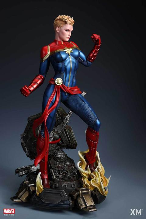 Actual product image XM Studios Marvel Comics "Captain Marvel" 1/4 Statue