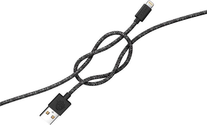Actual product image Le Cord Ghost Net Black (2 m, USB 2.0)